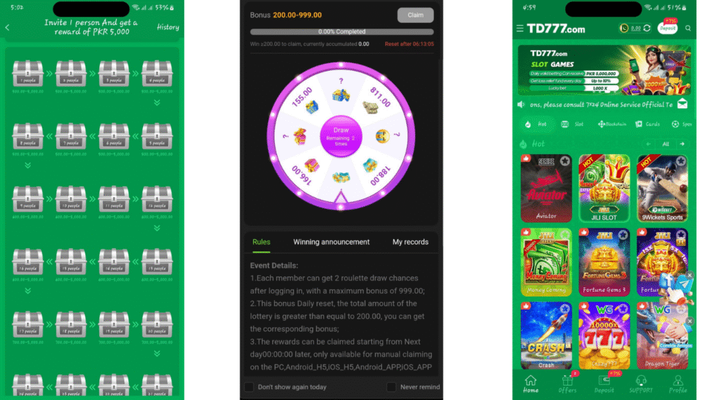 td 777 game